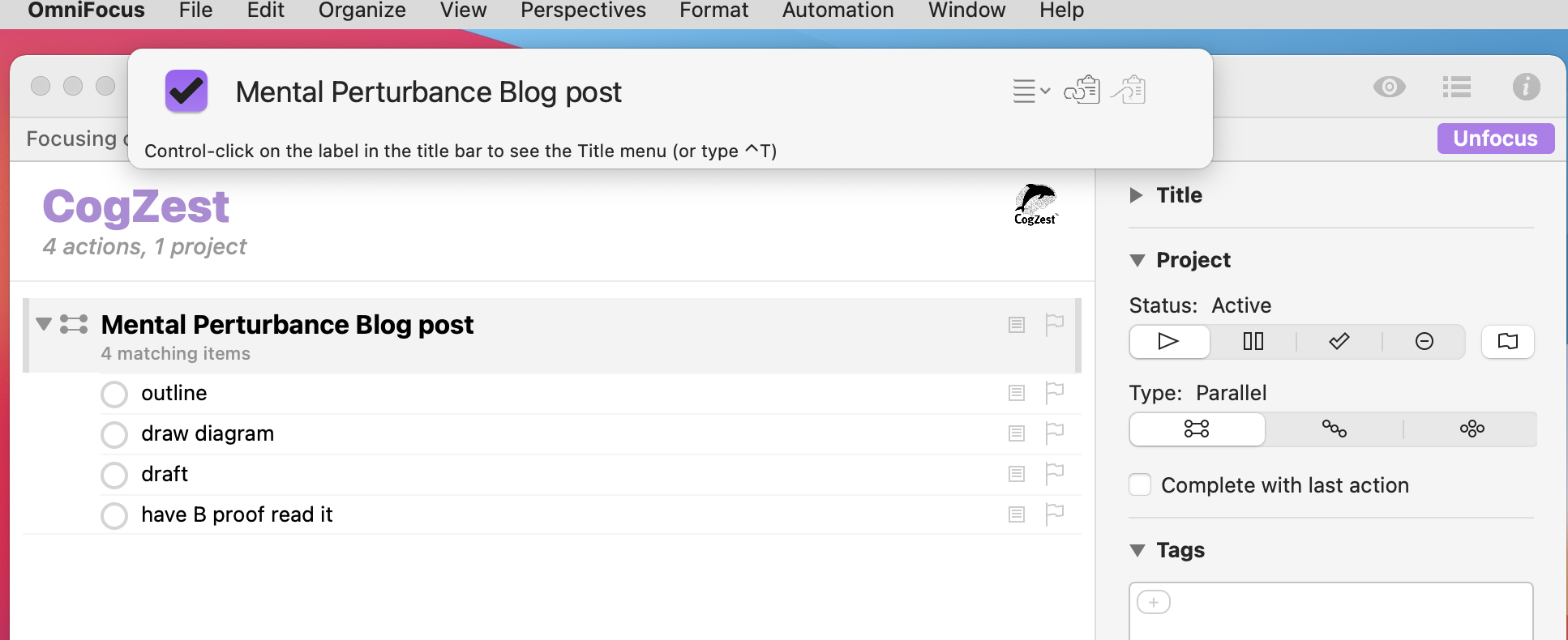 taskpaper format for omnifocus