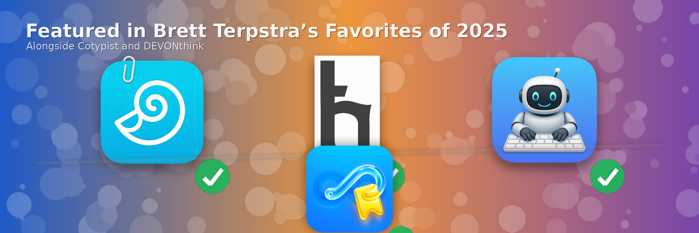 Hookmark featured among Brett Terpstra’s Favorites of 2025